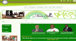 Desktop Screenshot of abia.csdpnigeria.org