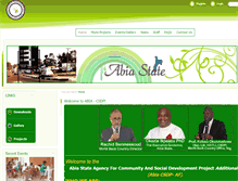 Tablet Screenshot of abia.csdpnigeria.org